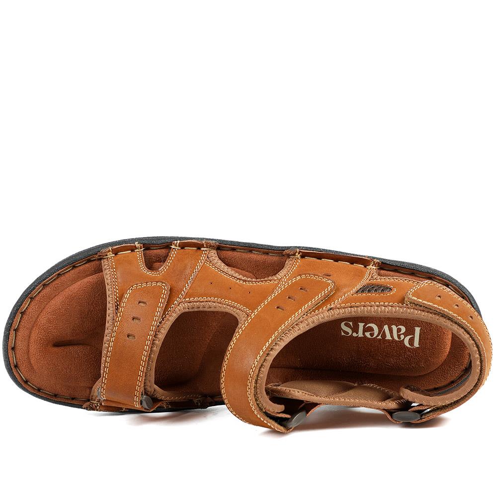 Leather Dual Fit Sandals - AATRA43006 / 328 929 - Tan - Image 5