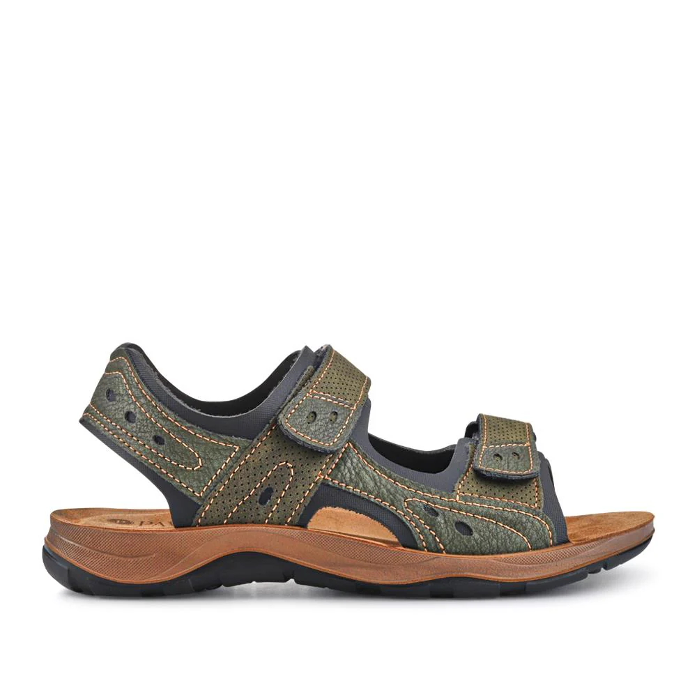 Dual Touch-Fasten Sandals - INB41012 / 326 993 - Khaki - Image 2