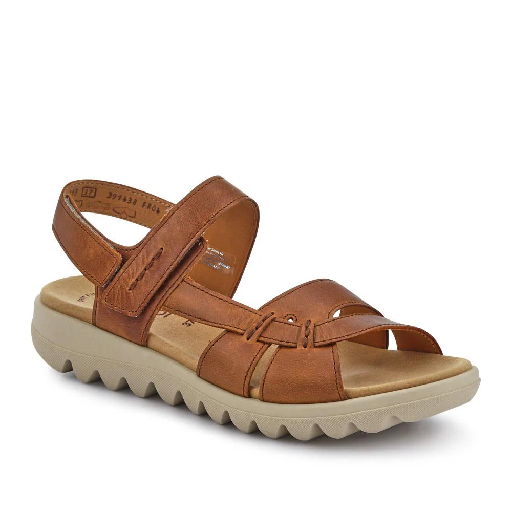 Leather Dual Touch-Fastening Sandals - GAB41526 / 327 033 - Image 2