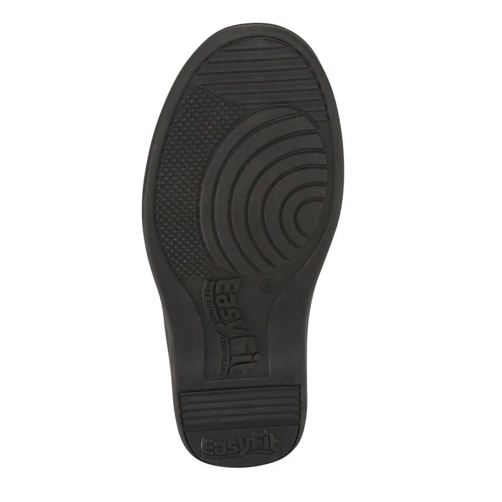 Extra-Wide Leather Mary Janes - TANTA / 327 206 - Black - Image 6