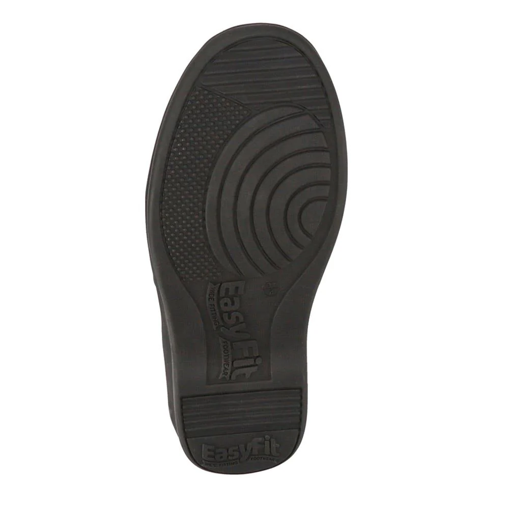 Extra-Wide Leather Mary Janes - TANTA / 327 206 - Navy - Image 6