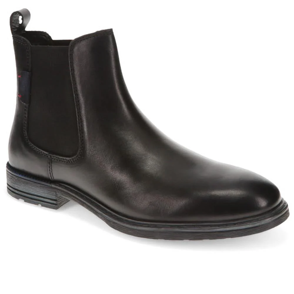Leather Heeled Ankle Boots - JFOOT40019 / 325 874 - Image 3