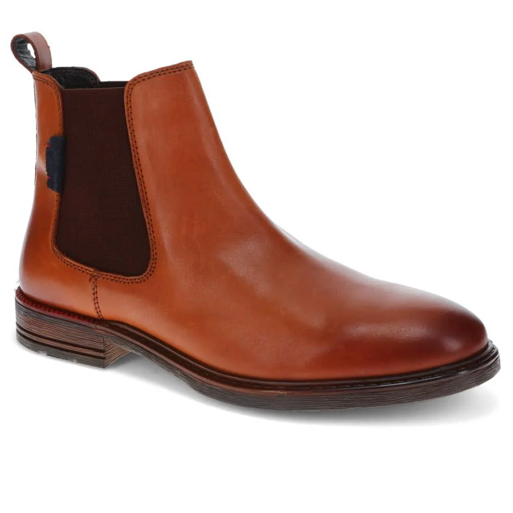 Leather Heeled Ankle Boots - JFOOT40019 / 325 874 - Image 2