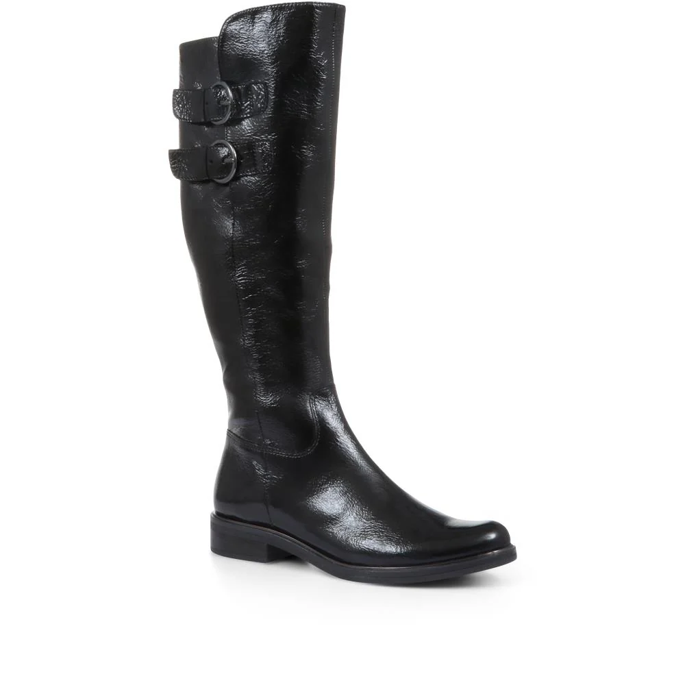 Leather Knee High Boot - CAPRI30510 / 316 048