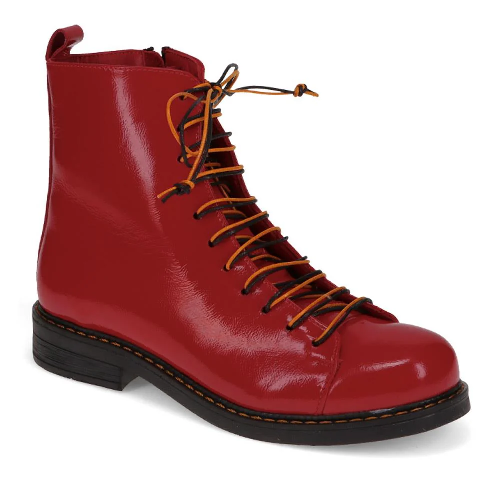 Leather Lace-Up Ankle Boots - META40003 / 326 418 - Image 2