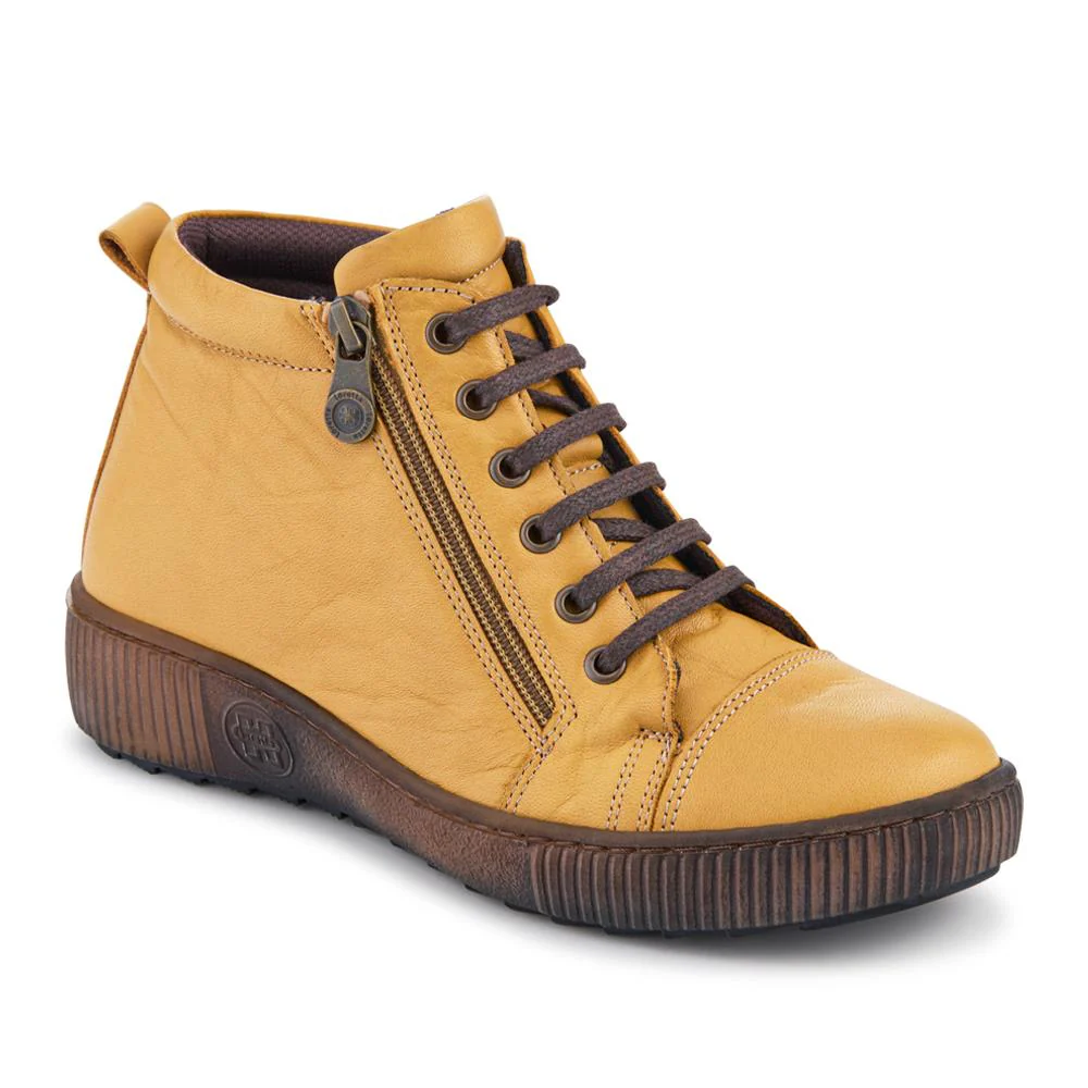 Leather Lace-Up Boots - HAK40013 / 326 039 - Image 3