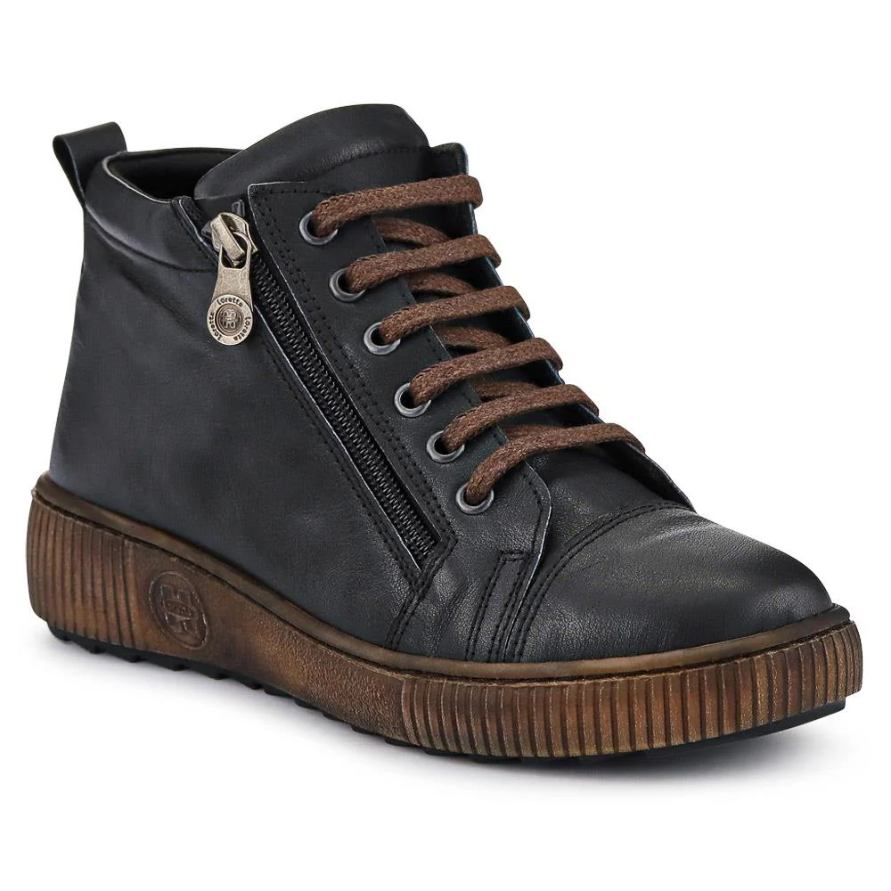 Leather Lace-Up Boots - HAK40013 / 326 039 - Image 4