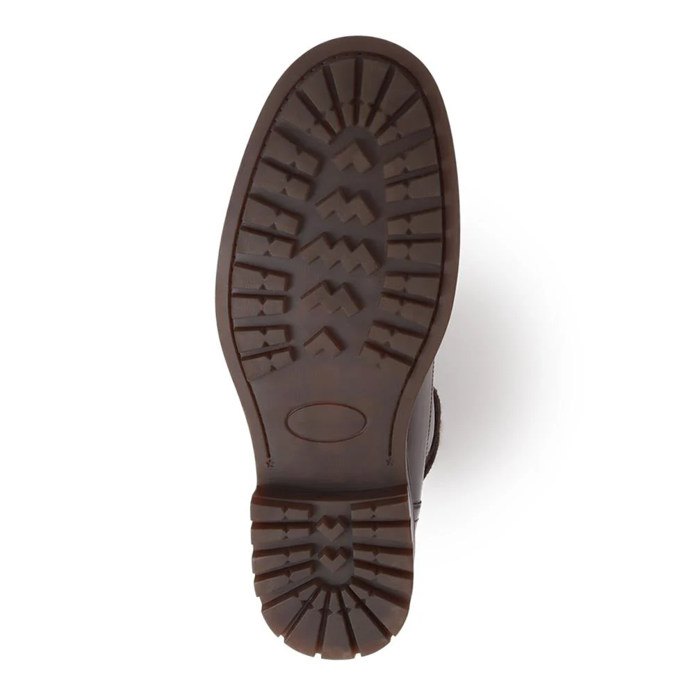 Leather Lace-Up Boots - SAKM40005 / 326 226 - Brown - Image 5