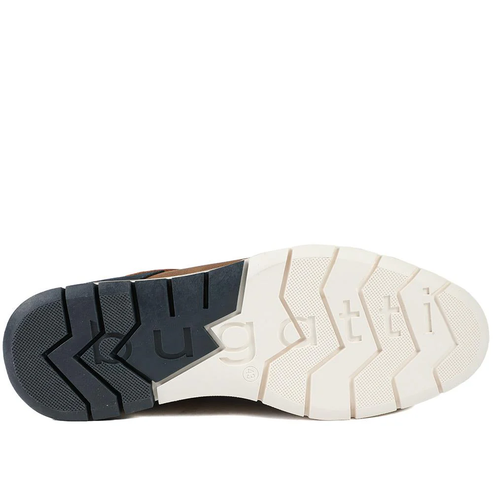 Leather Lace Up Comfort Shoes - BUG43509 / 328 750 - Tan - Image 6