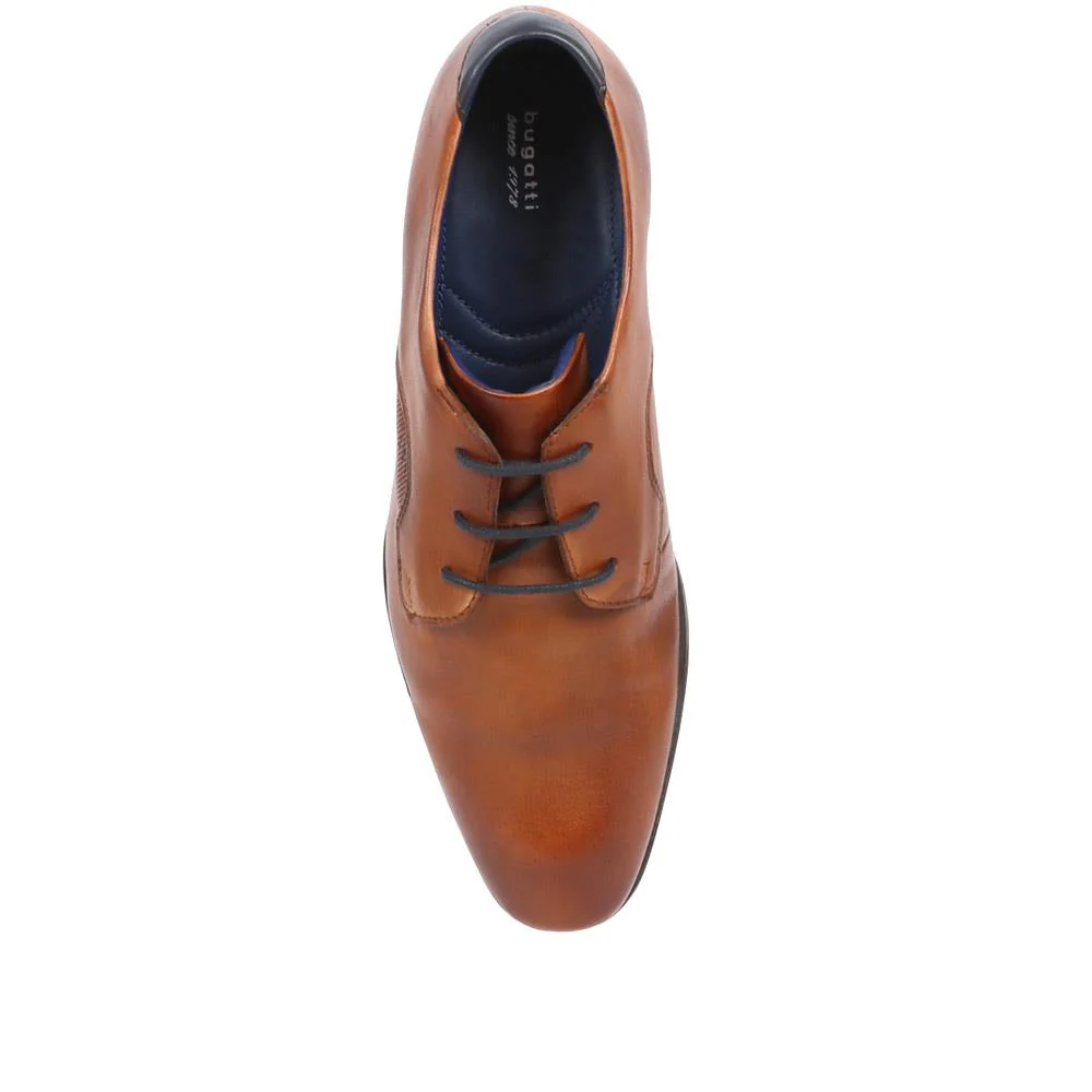 Leather Lace-up Shoes - BUG37504 / 323 233 - Cognac - Image 5