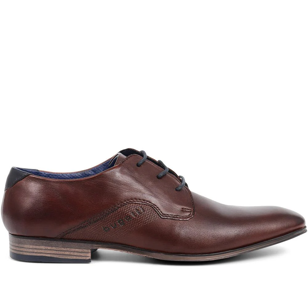 Leather Lace-up Shoes - BUG37504 / 323 233 - Dark Brown - Image 2