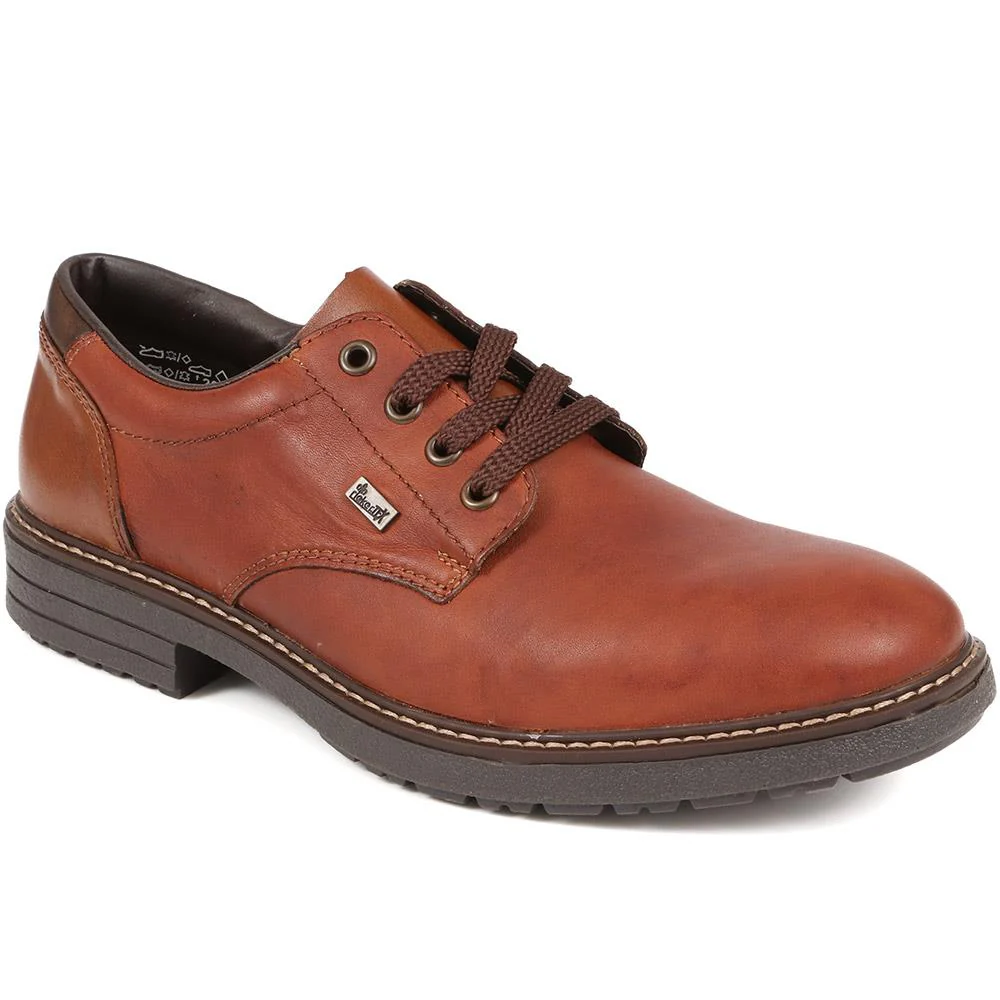 Leather Lace-Up Shoes - RKR38511 / 324 087 - Tan