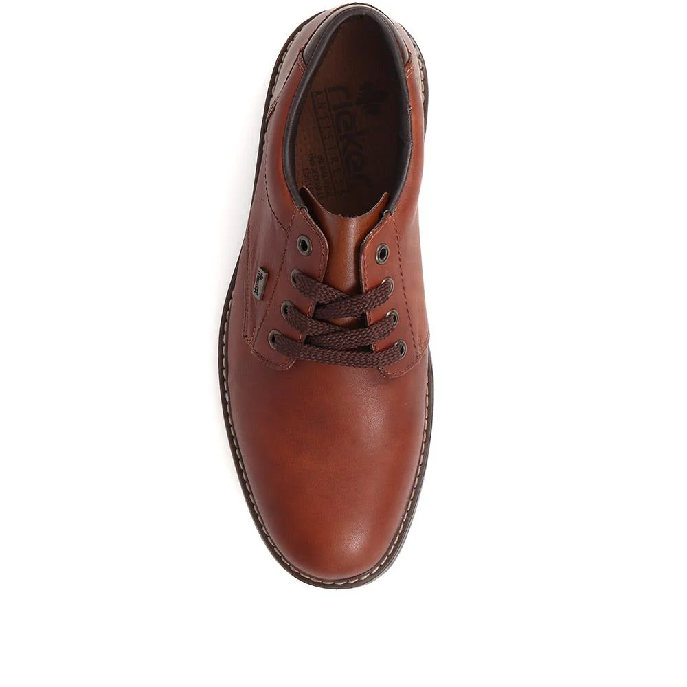 Leather Lace-Up Shoes - RKR38511 / 324 087 - Tan - Image 5