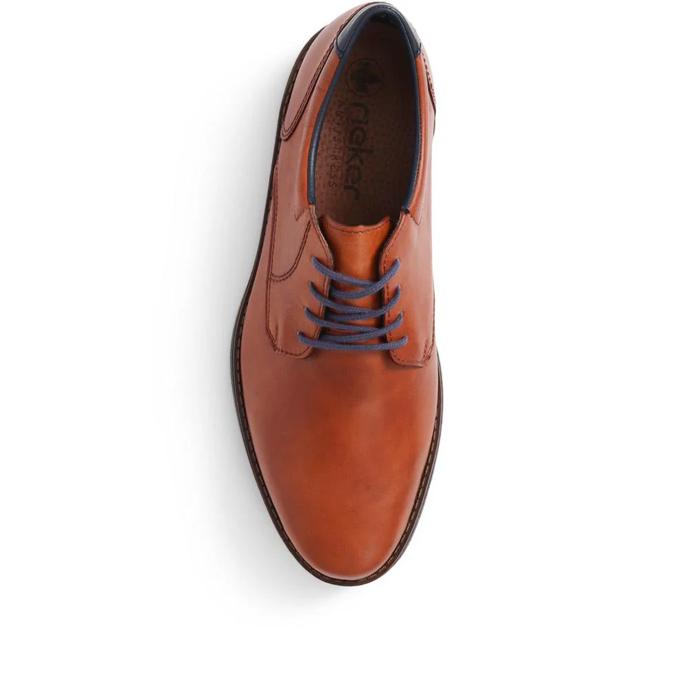 Leather Lace-Up Shoes - RKR39512 / 324 833 - Tan - Image 5