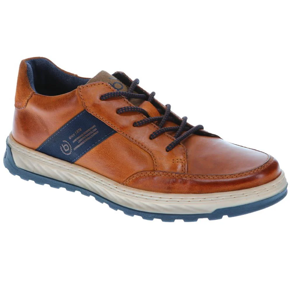 Leather Lace-Up Trainers - BUG40512 / 325 716