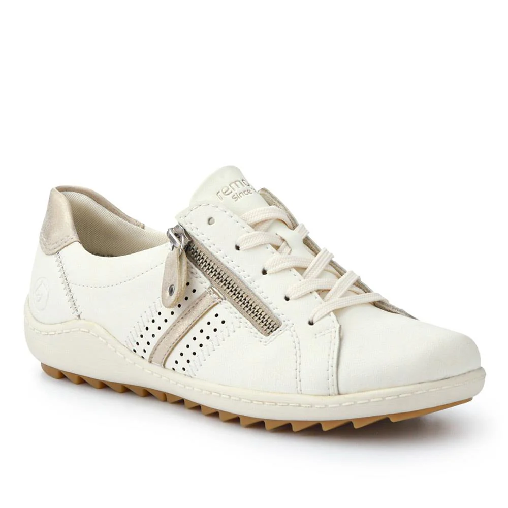 Leather Lace-Up Trainers - DRS41503 / 326 857 - Image 3