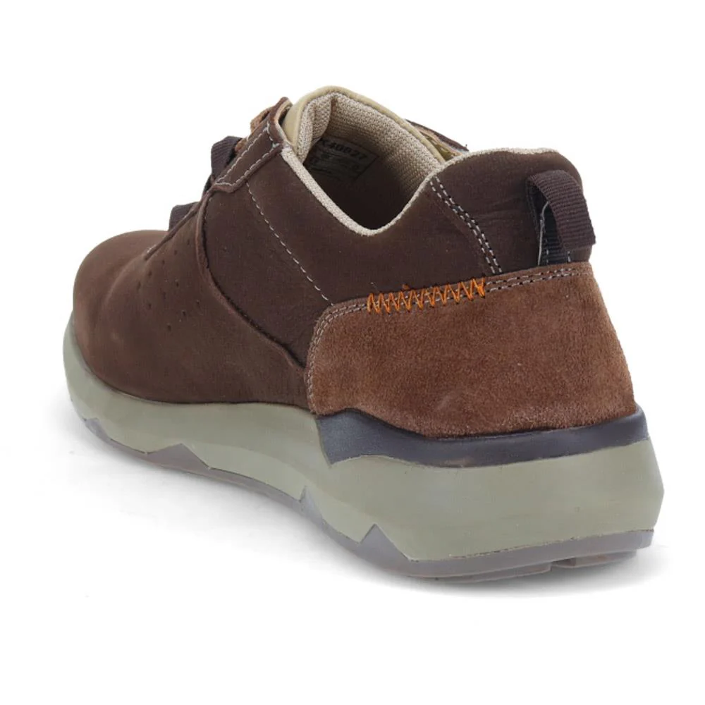 Leather Lace-Up Trainers - PARK40027 / 326 000 - Brown - Image 3