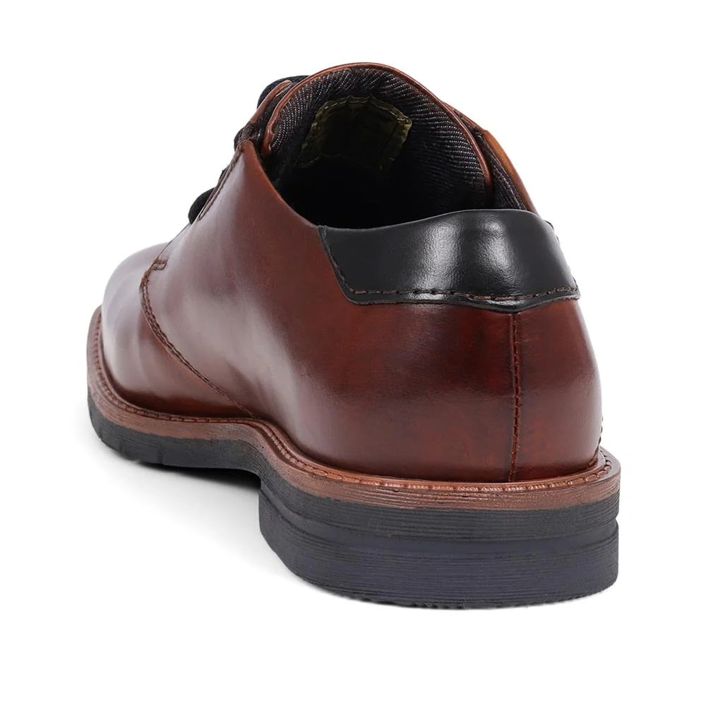 Leather Lace-Ups - BUG39502 / 324 761 - Cognac - Image 3
