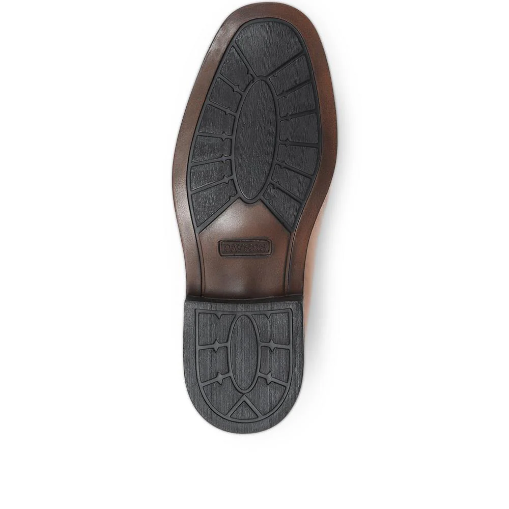 Leather Loafers - MOHPV30016 / 316 325 - Tan - Image 4