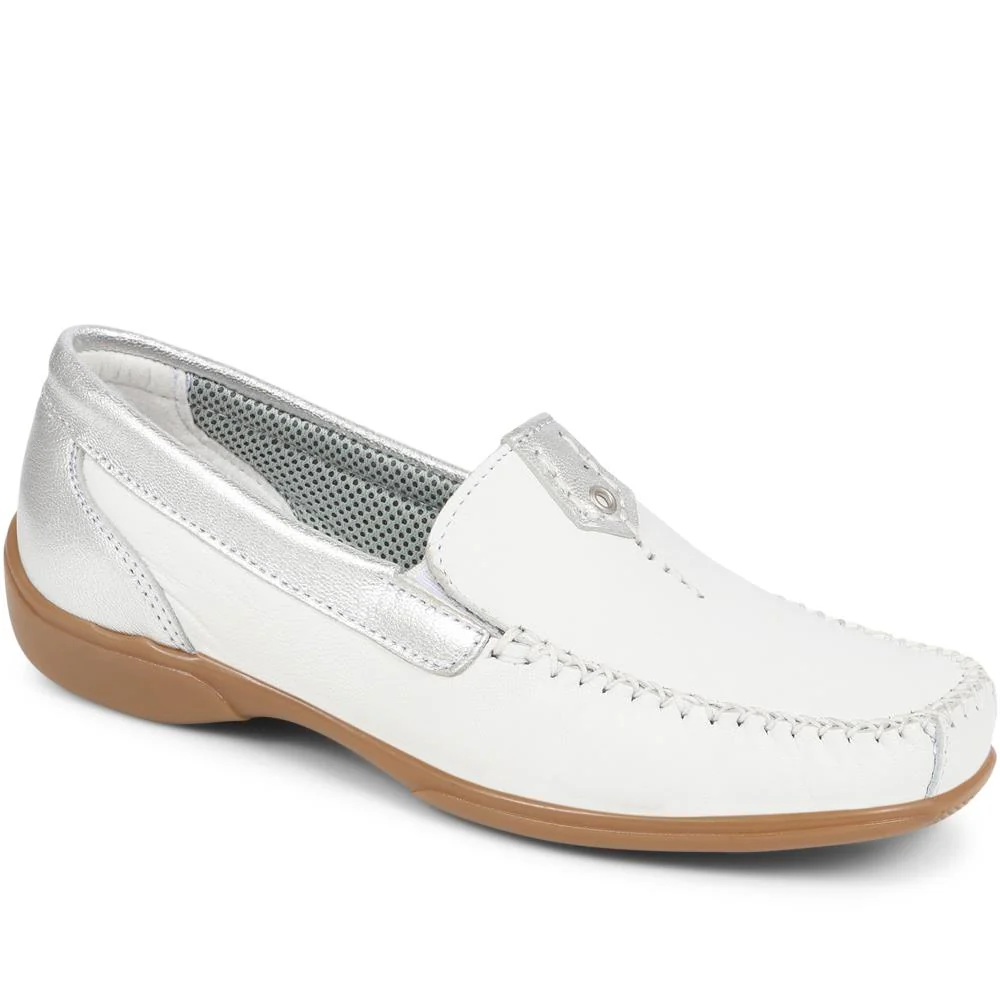 Leather Moccasins - CONT39003 / 325 242 - Image 6