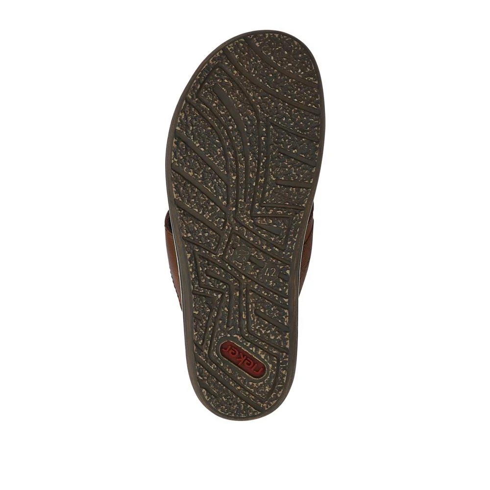 Leather Mule Sandals - RKR41532 / 326 939 - Tan - Image 7