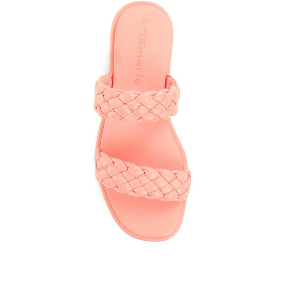 Leather Mule Sandals - TAM35505 / 321 483 - Pink - Image 4