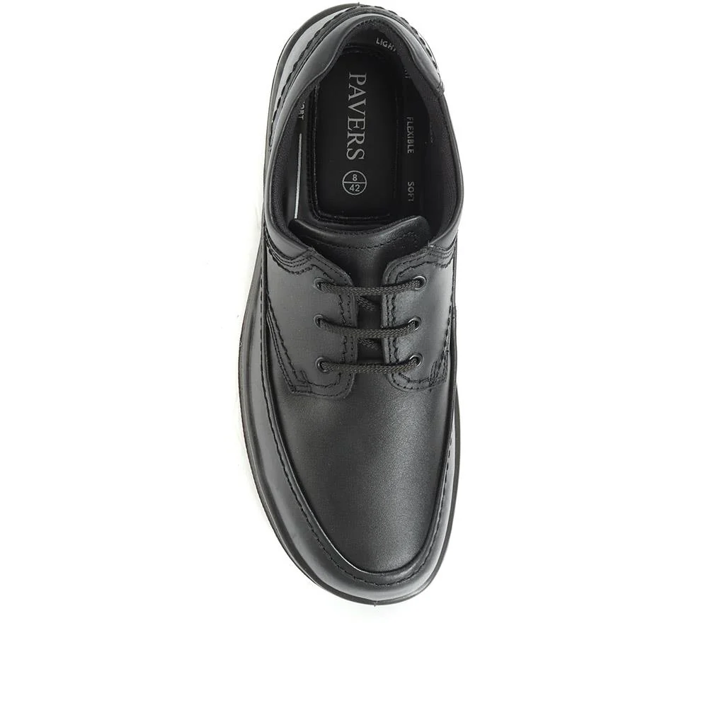Leather Shoes - RAJ1800 / 145 885 - Black - Image 4