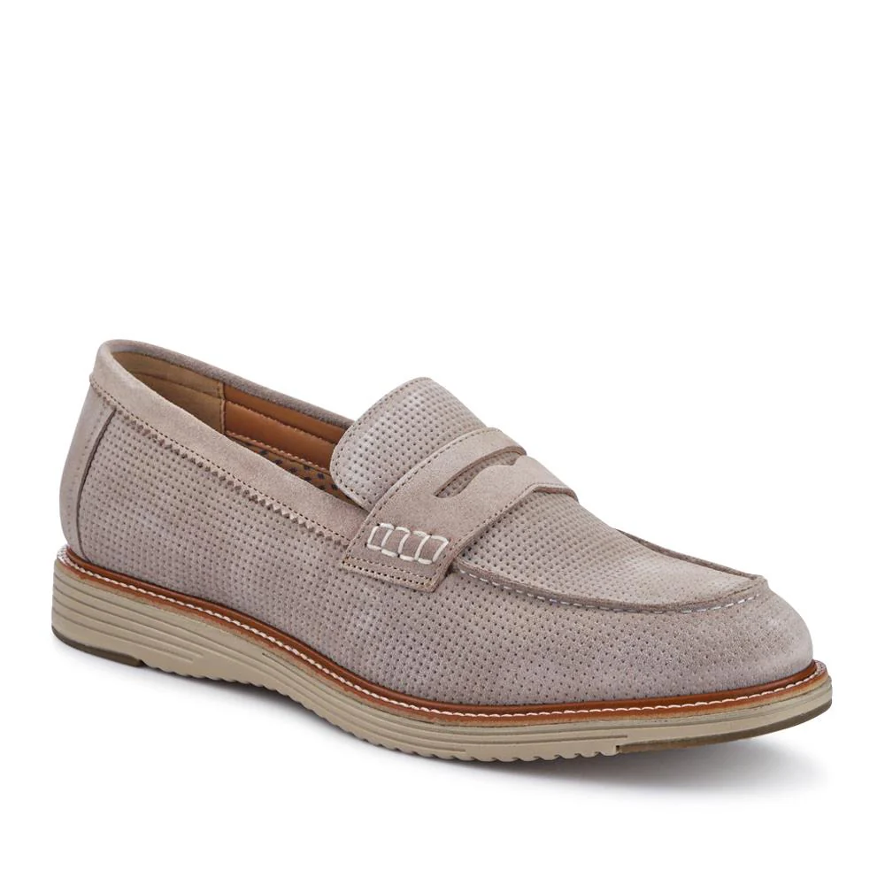 Leather Slip-On Casual Shoes - PERFO41002 / 327 386