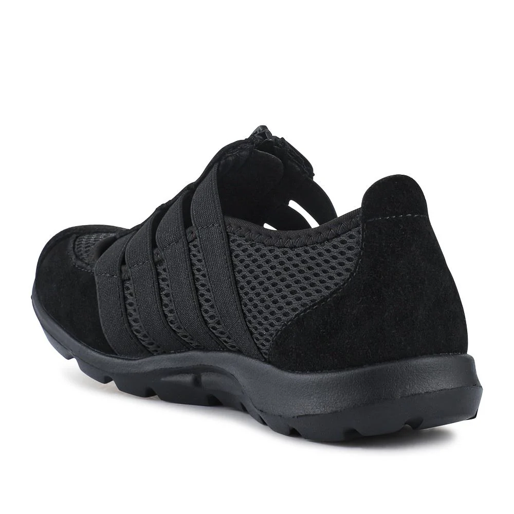Leather Slip-On Shoes - BRK24000 / 308 245 - Black - Image 3