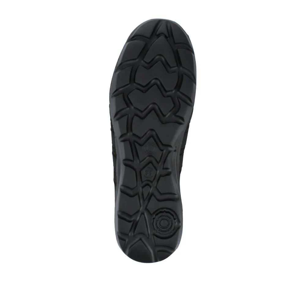 Leather Slip-On Shoes - BRK24000 / 308 245 - Black - Image 6