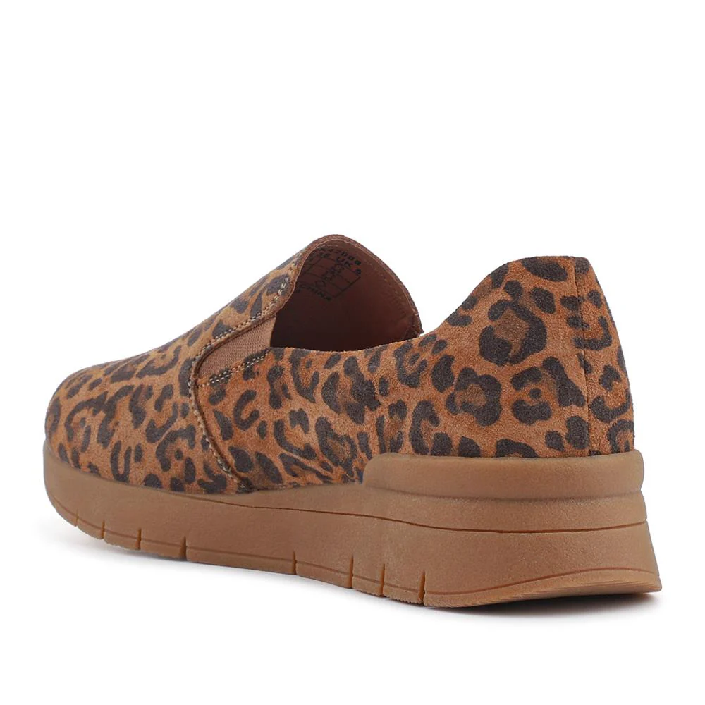 Leather Slip-On Shoes - BRK42008 / 327 978 - Leopard - Image 3