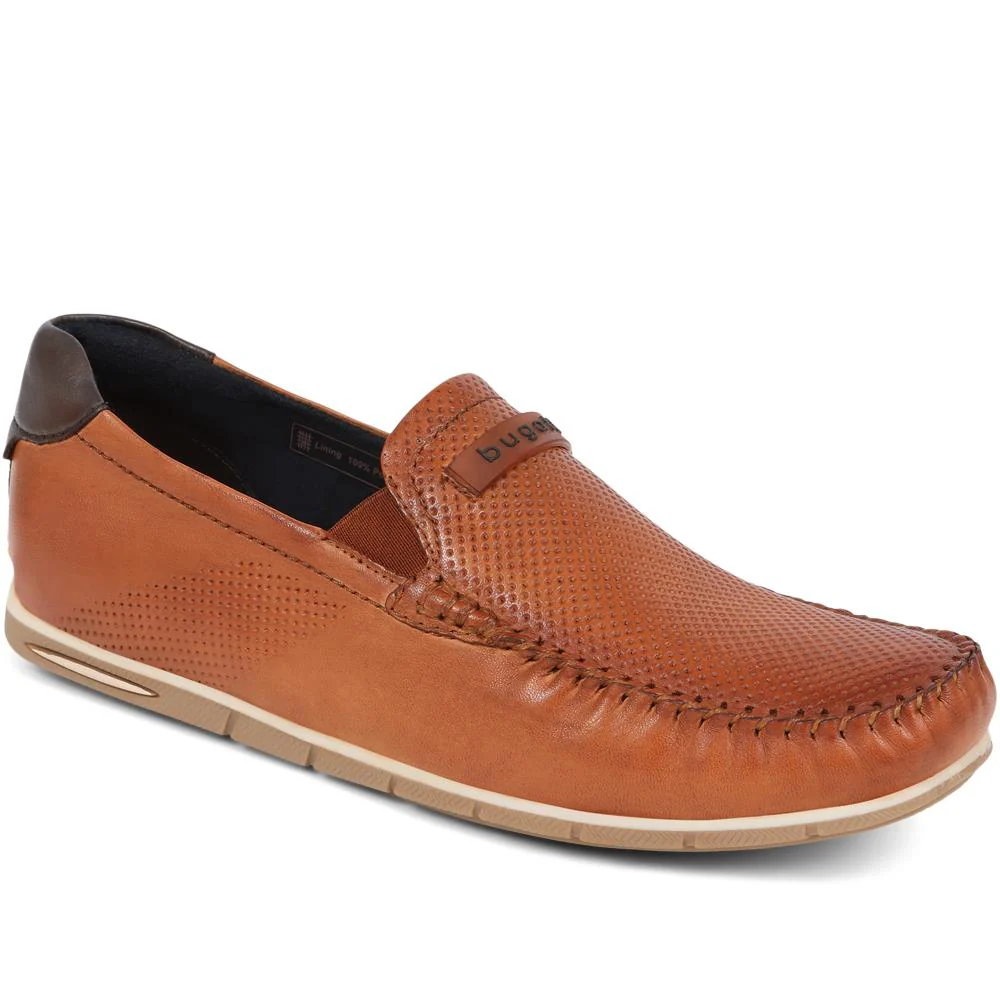 Leather Slip-On Shoes - BUG39504 / 324 763 - Image 2