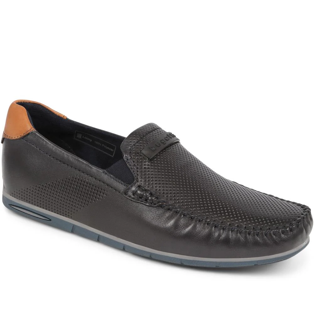 Leather Slip-On Shoes - BUG39504 / 324 763 - Image 3