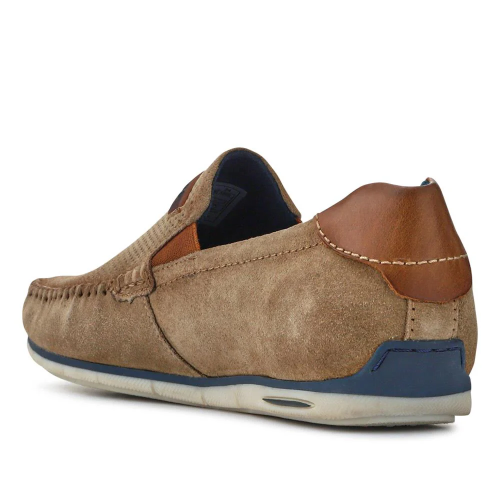 Leather Slip-On Shoes - BUG41507 / 326 683 - Sand - Image 3