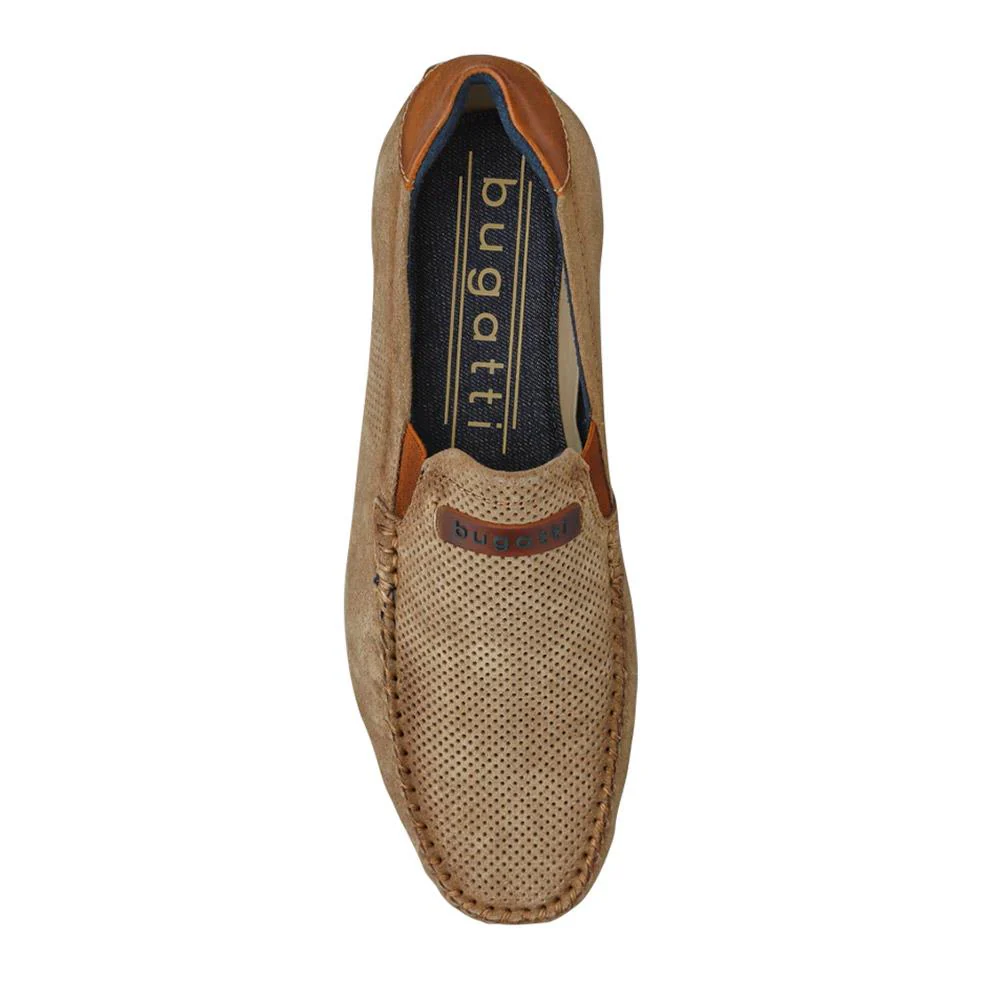 Leather Slip-On Shoes - BUG41507 / 326 683 - Sand - Image 4
