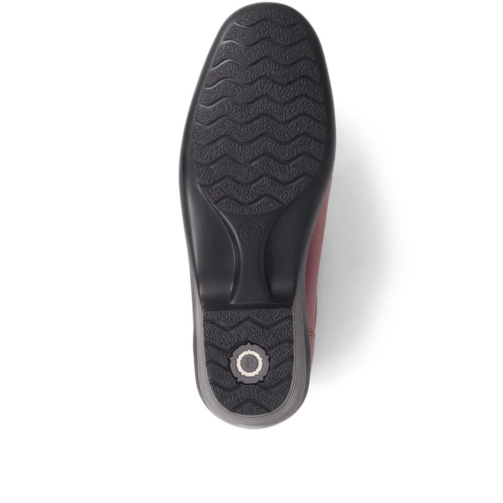 Leather Slip On Shoes - KEMP1800 / 145 950 - Black - Image 6