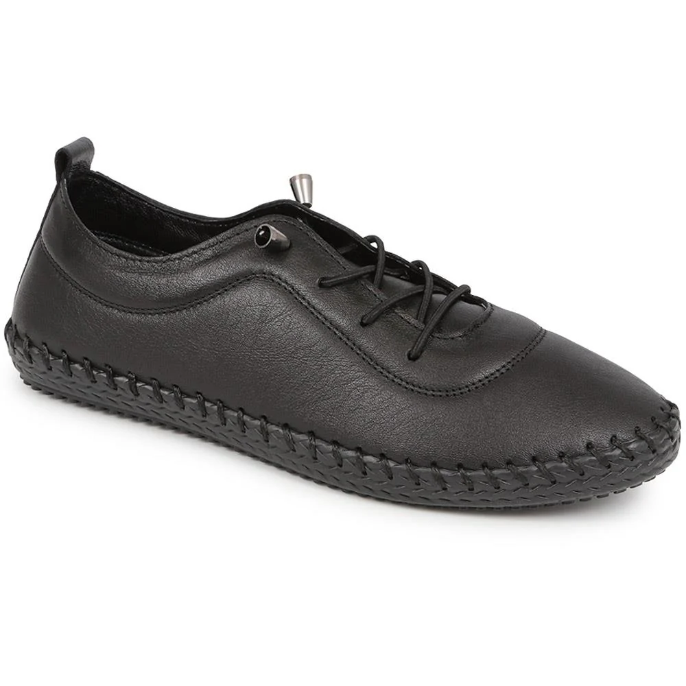 Leather Slip-On Trainers - GOKH37009 / 323 581