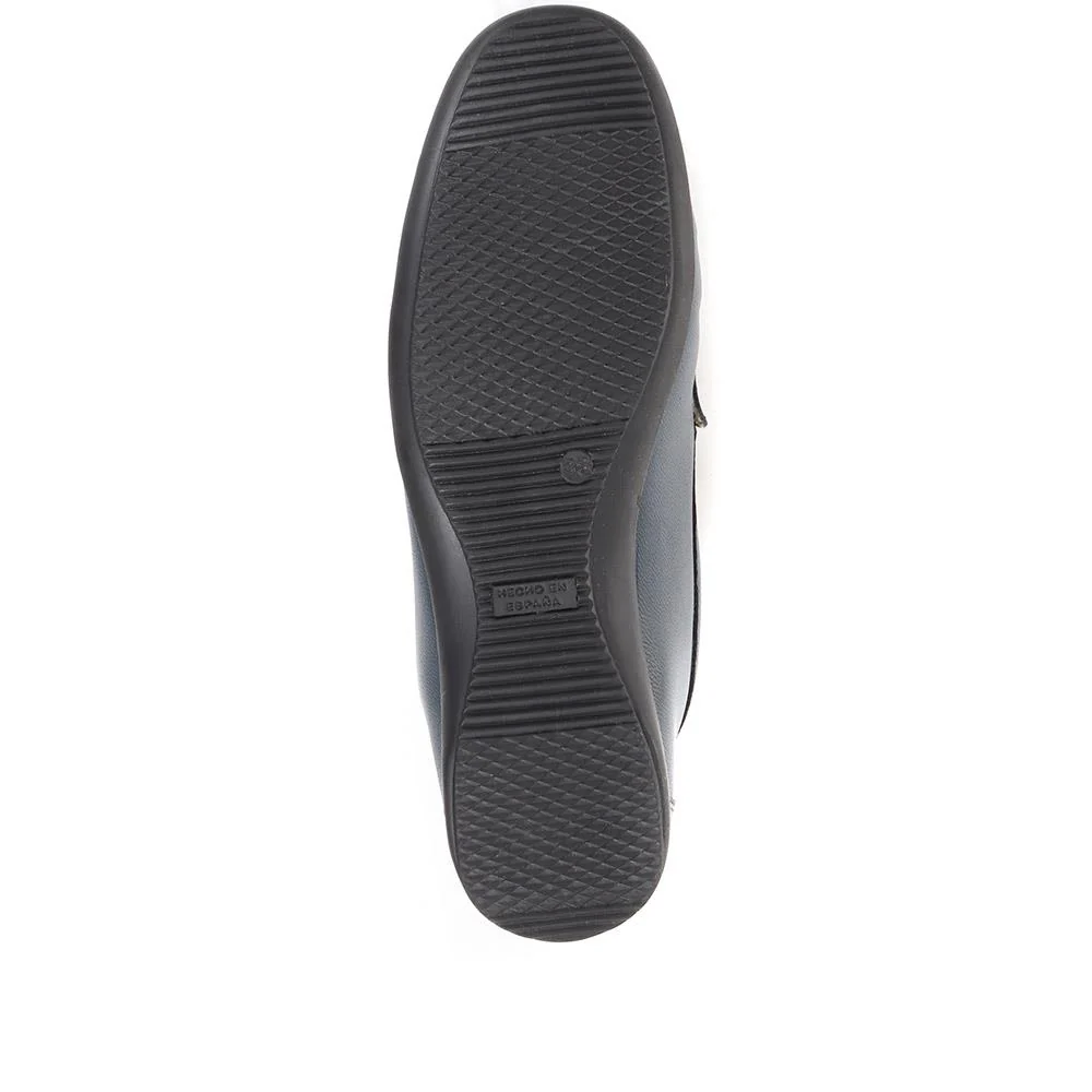 Leather Tassel Loafers - CONT25000 / 309 198 - Navy - Image 6