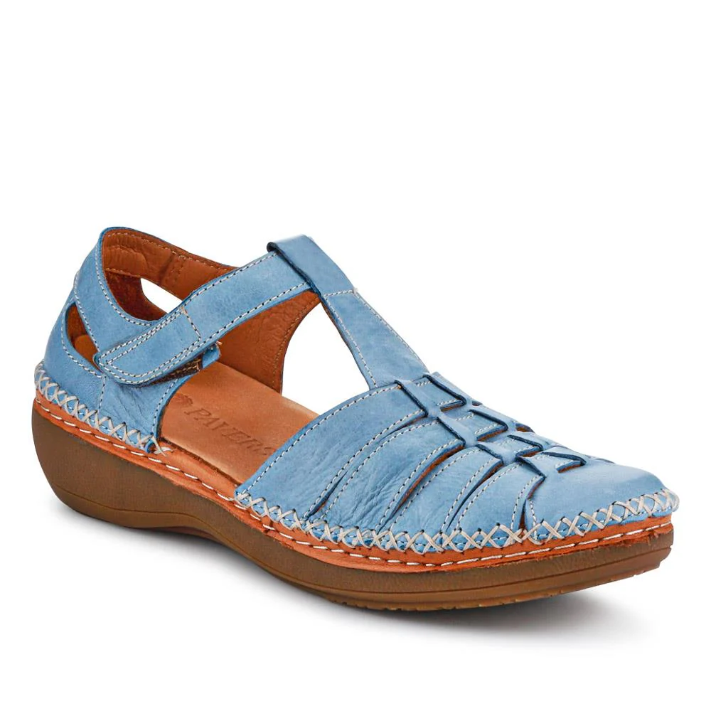 Leather Touch Fasten Mary Janes - METIN41010 / 327 208 - Blue