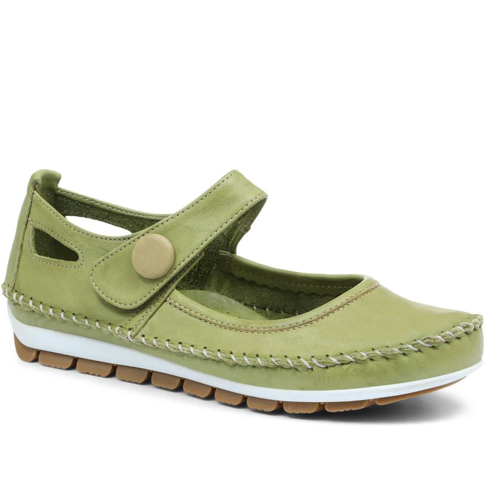 Leather Touch Fastening Mary Janes - SIMIN31005 / 318 210 - Image 7