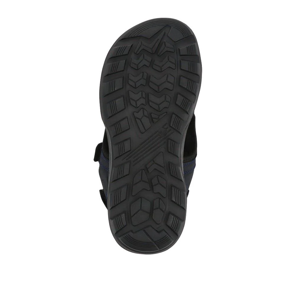 Leather Touch-Fastening Sandals - DDIN41011 / 327 116 - Navy - Image 6