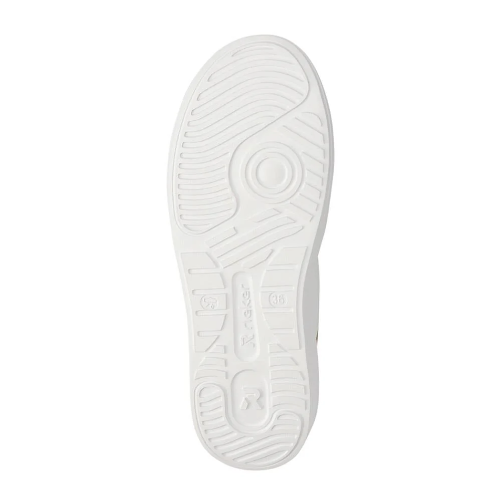 Leather Two-Tone Trainers - RKR41520 / 326 836 - White - Image 5