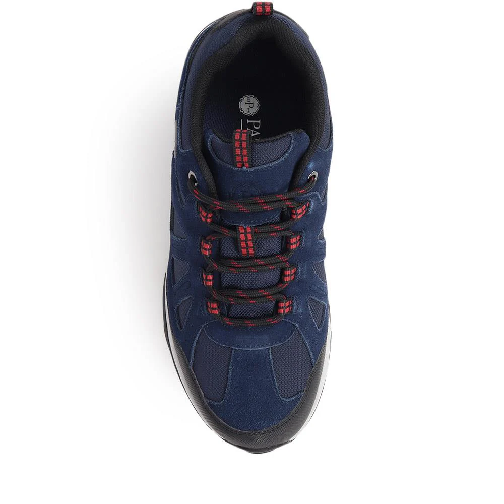 Leather Walking Trainers - BOJIE40003 / 325 768 - Navy - Image 5