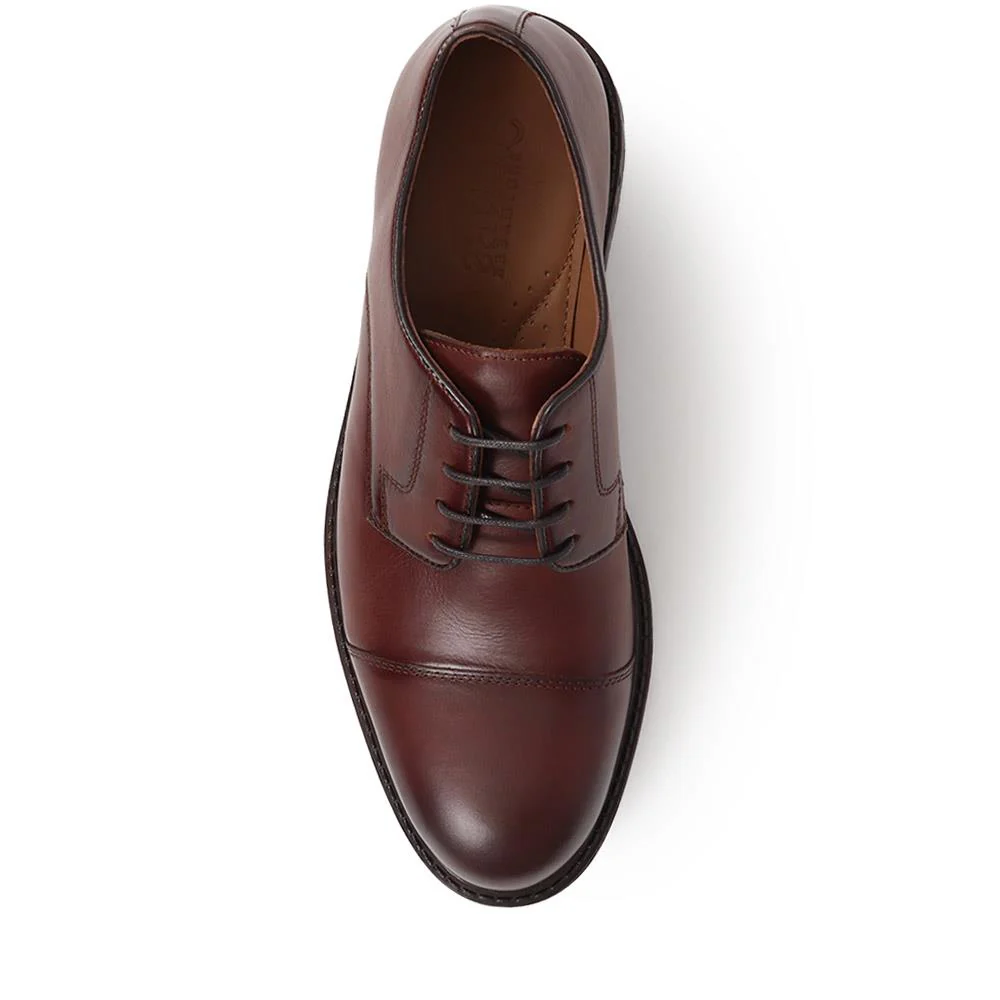 Ledbury Leather Lace-Up Shoes - LEDBURY / 325 923 - Brown - Image 5