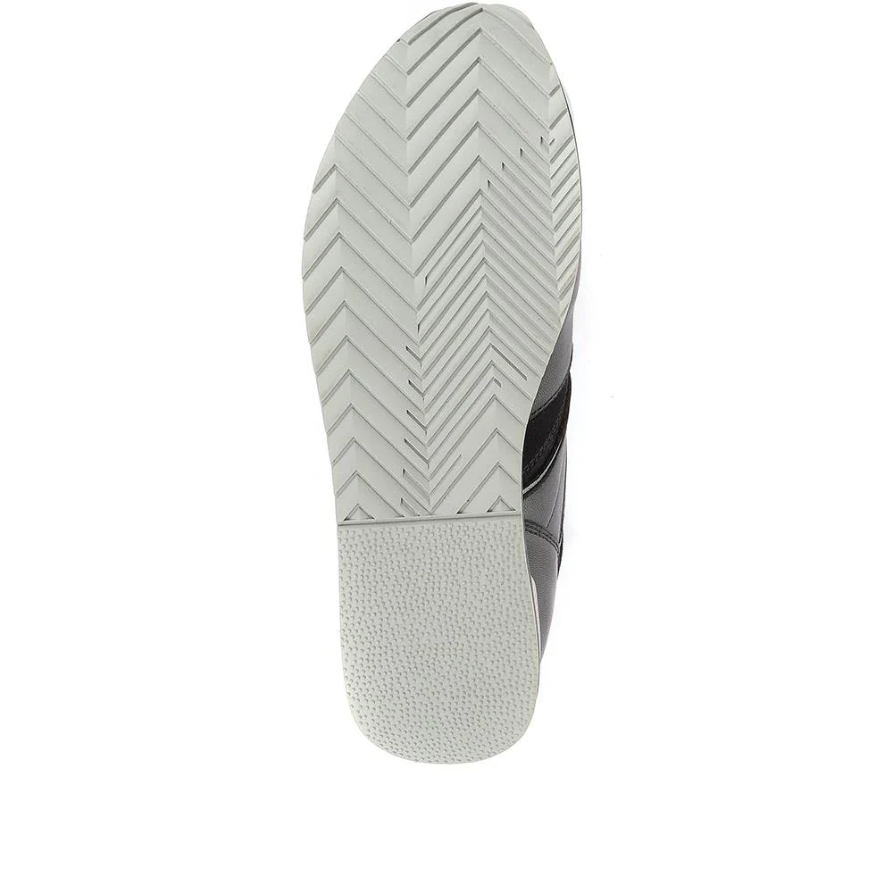 Leiza Leather Trainers - SINO34527 / 320 745 - Black Multi - Image 5