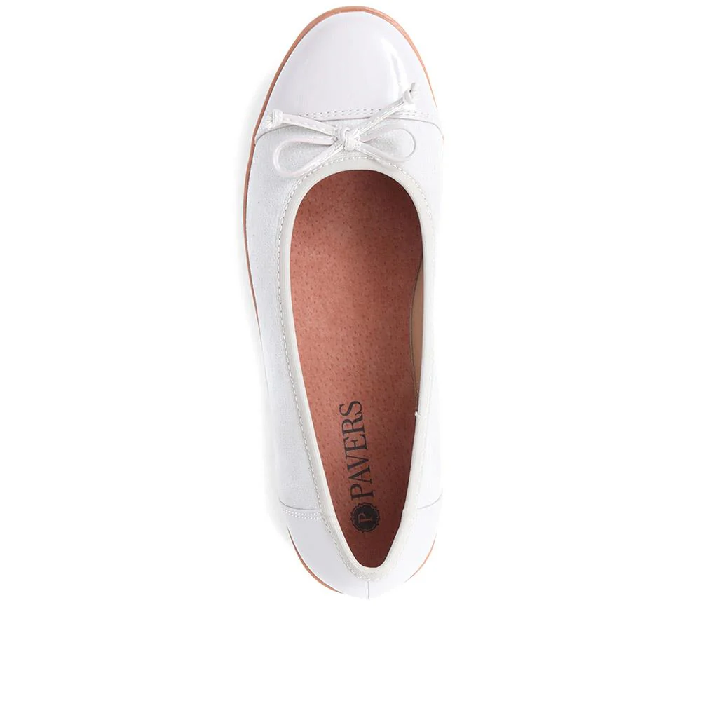 Lightweight Ballet Pumps - BRK34011 / 320 508 - Grey - Image 4