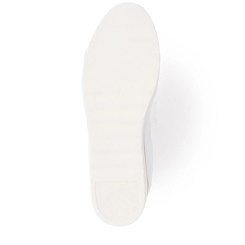 Lightweight Ballet Pumps - BRK34011 / 320 508 - White - Image 4