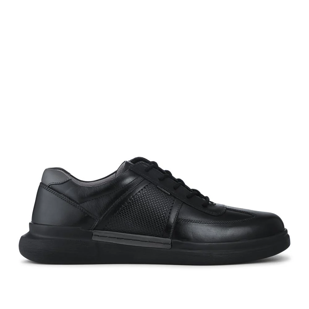 Lightweight Casual Lace Up Shoes - TEJ42000 / 328 341 - Black - Image 2
