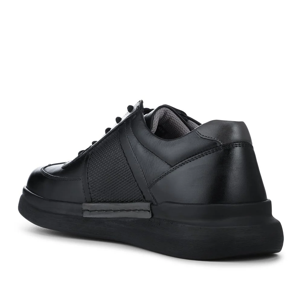 Lightweight Casual Lace Up Shoes - TEJ42000 / 328 341 - Black - Image 3