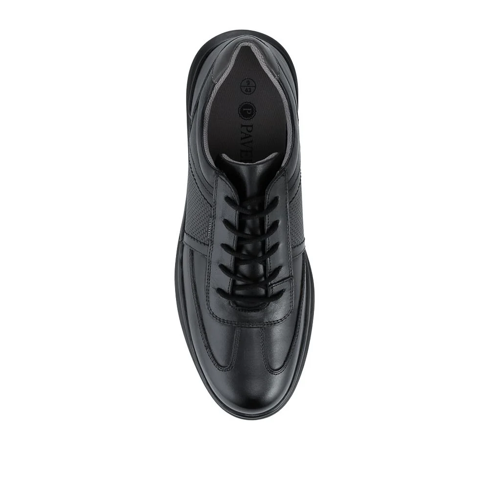 Lightweight Casual Lace Up Shoes - TEJ42000 / 328 341 - Black - Image 4